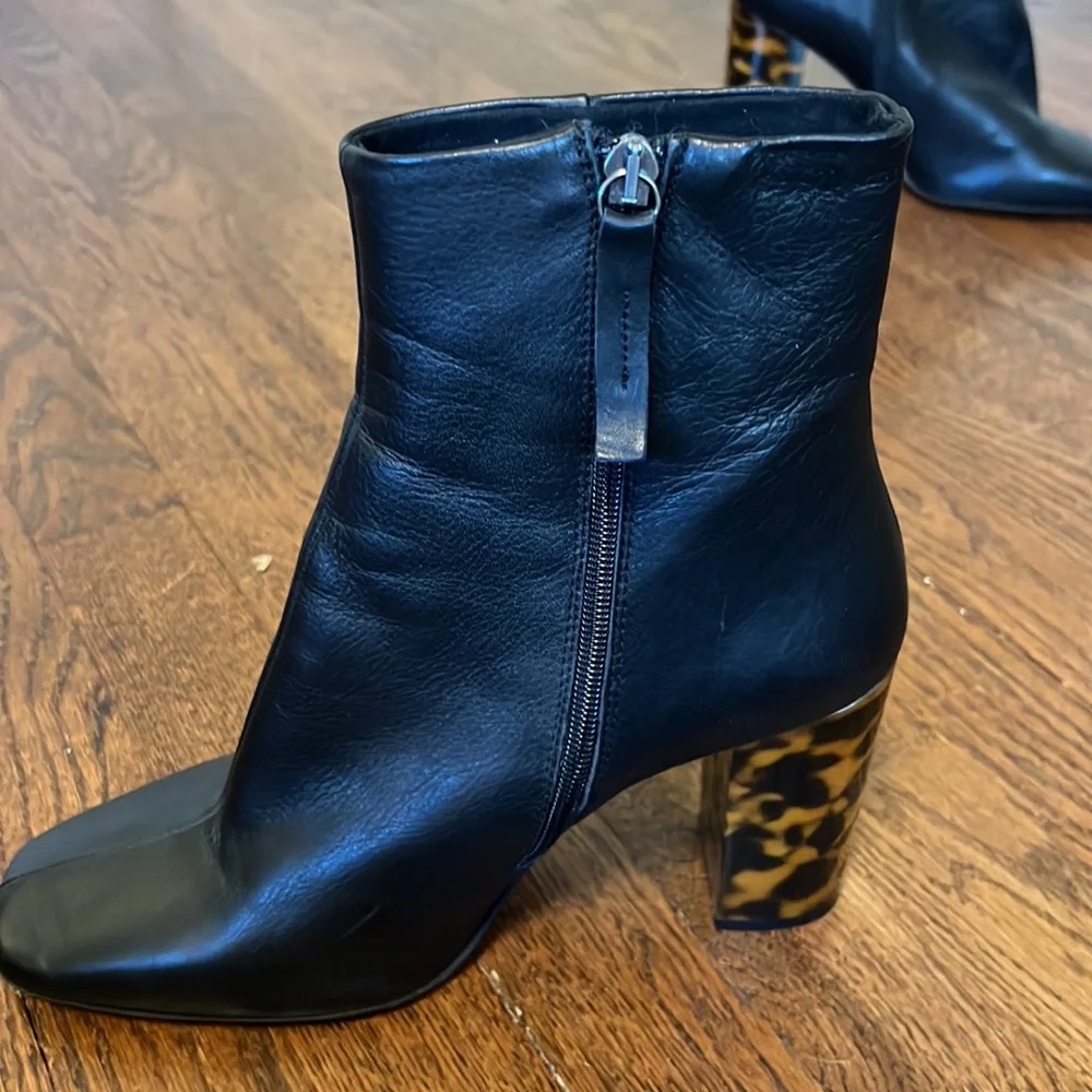 OFFICE MARBLE TORTOISE PRINT HEEL SIZE 40 - Picture 4 of 11